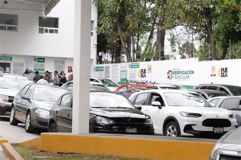 Verificación vehicular en Puebla: Este es el último día para sacar。